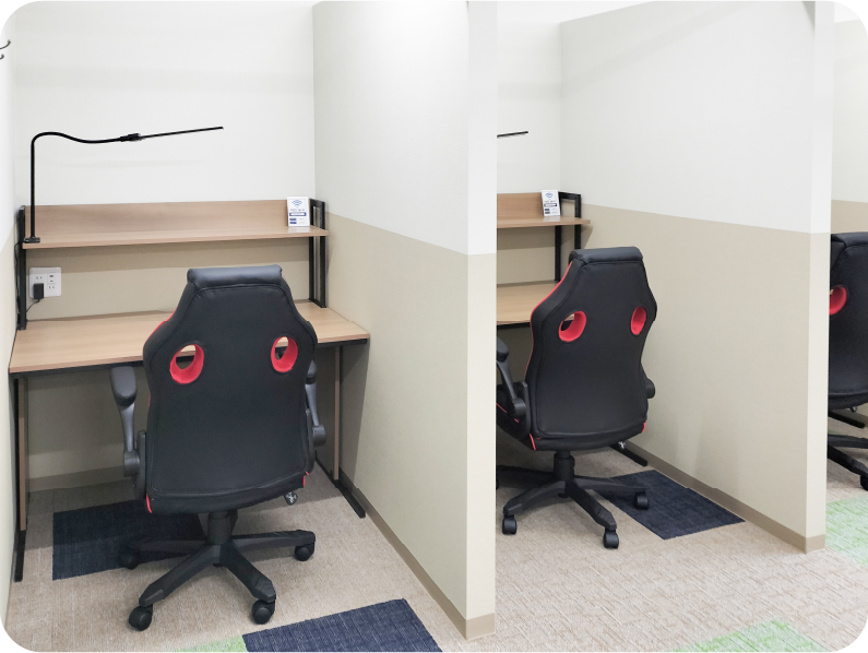 席種 個室ブース